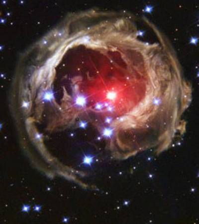 une galaxie-comete